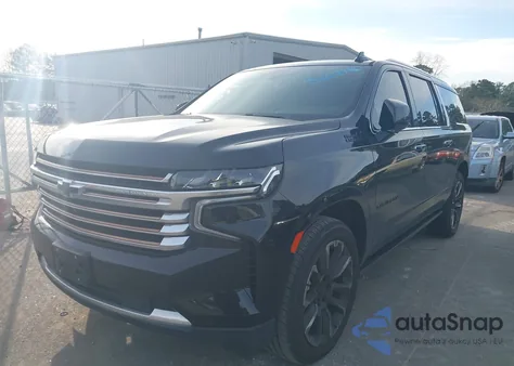 2022 Chevrolet Suburban 4Wd High Country z USA, uszkodzony, nr VIN 1GNSKGKLXNR220856